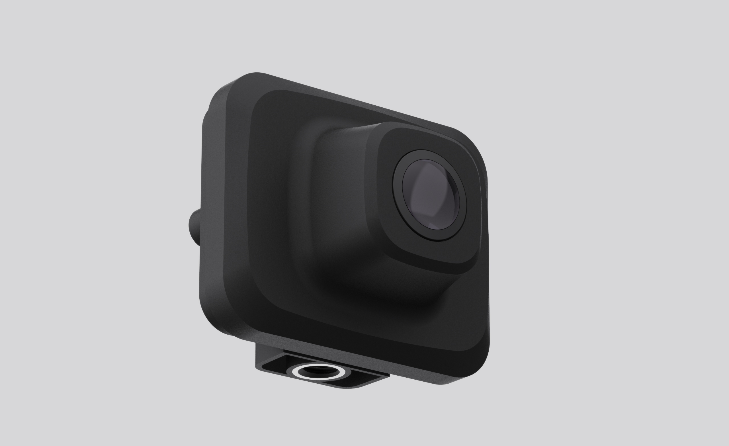 Mono camera, front view showing the bottom mount
