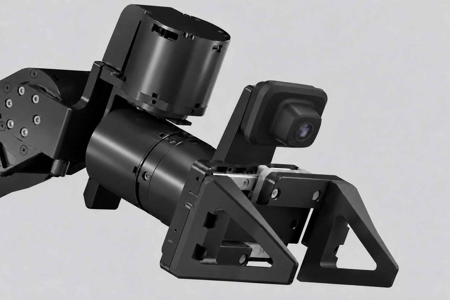 Mono camera mounted on a robot arm